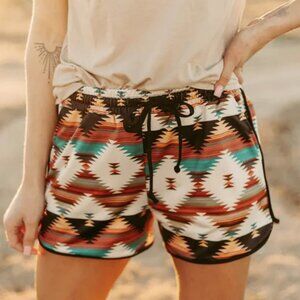 Sand Dune Aztec Athletic Shorts